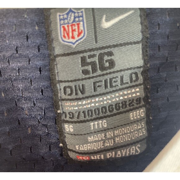 Nike Stitched Jersey Dak Prescott #4 Dallas Cowboys Mens 50 XLT White Blue NFL - Picture 8 of 8